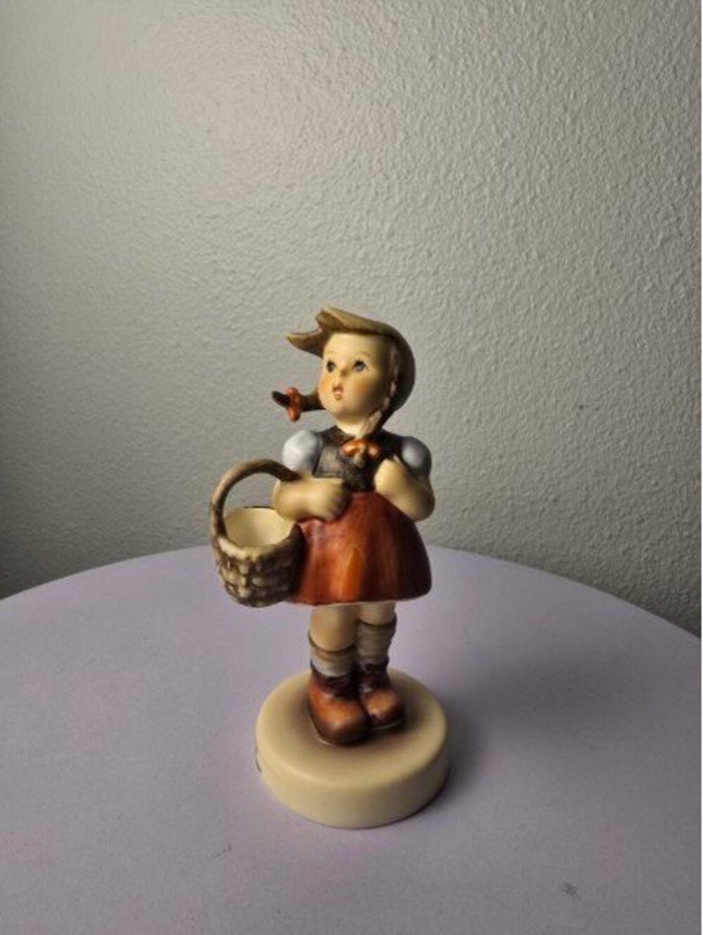 Vintage Hummel Figurine Girl with Basket TMK-3